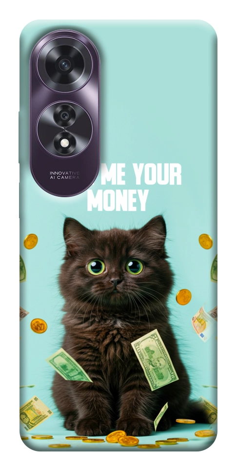 Чохол Money cat для Oppo A60 4G