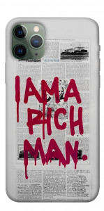 Чехол Mom I am a rich man для iPhone 11 Pro