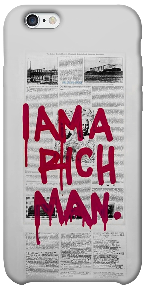 Чехол Mom I am a rich man для iPhone 6