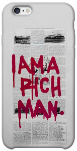 Чехол Mom I am a rich man для iPhone 6s (4.7'')