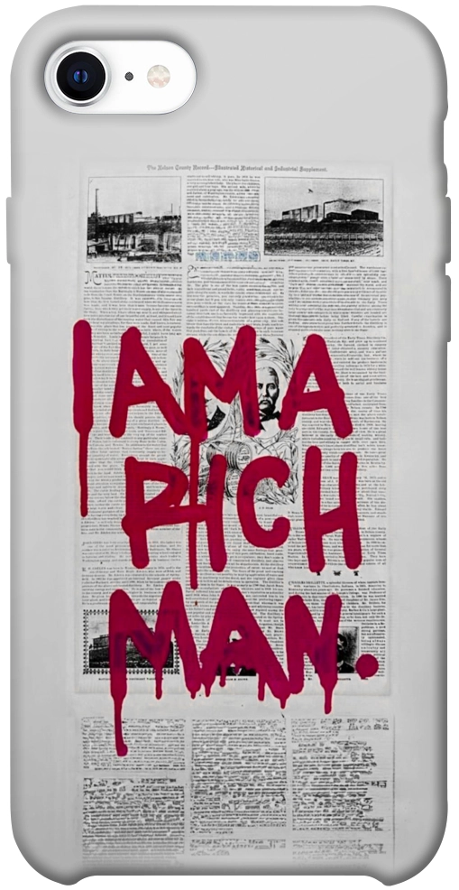 Чохол Mom I am a rich man для iPhone SE (2020)