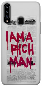Чехол Mom I am a rich man для Galaxy A20s (2019)