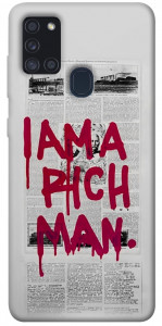 Чехол Mom I am a rich man для Galaxy A21s (2020)