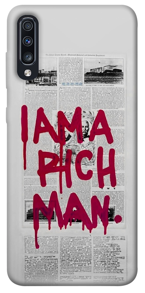 Чехол Mom I am a rich man для Galaxy A70 (2019)