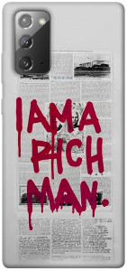 Чехол Mom I am a rich man для Galaxy Note 20