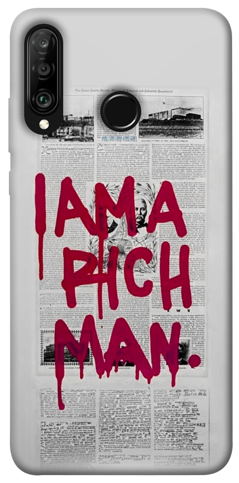 Чехол Mom I am a rich man для Huawei P30 Lite