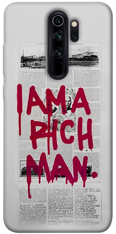 Чехол Mom I am a rich man для Xiaomi Redmi Note 8 Pro