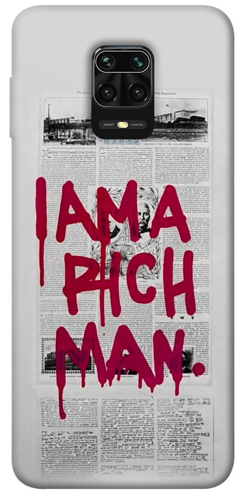 Чехол Mom I am a rich man для Xiaomi Redmi Note 9 Pro