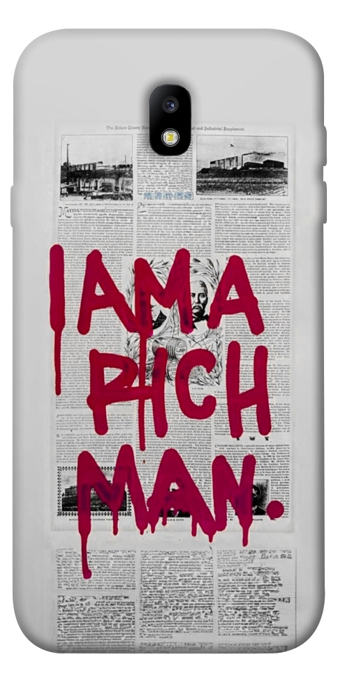 Чехол Mom I am a rich man для Galaxy J7 (2017)