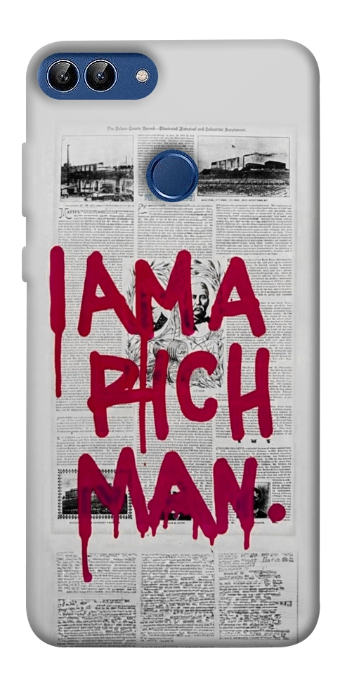 Чехол Mom I am a rich man для Huawei P Smart