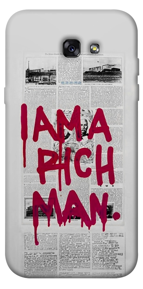 Чехол Mom I am a rich man для Galaxy A7 (2017)