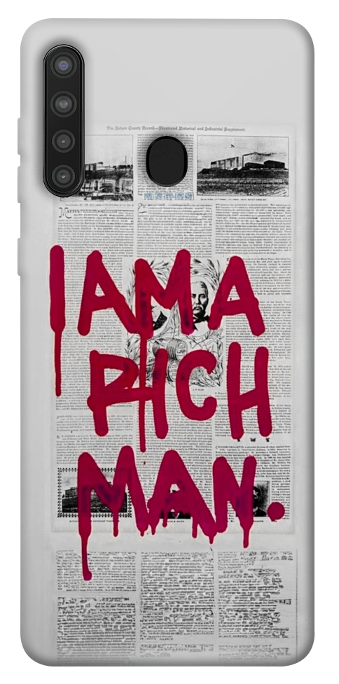 Чехол Mom I am a rich man для Galaxy A21