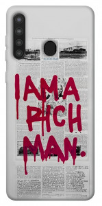 Чехол Mom I am a rich man для Galaxy A21