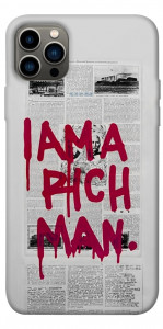 Чехол Mom I am a rich man для iPhone 12 Pro