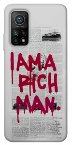 Чехол Mom I am a rich man для Xiaomi Mi 10T Pro