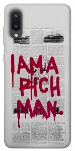 Чехол Mom I am a rich man для Galaxy A02