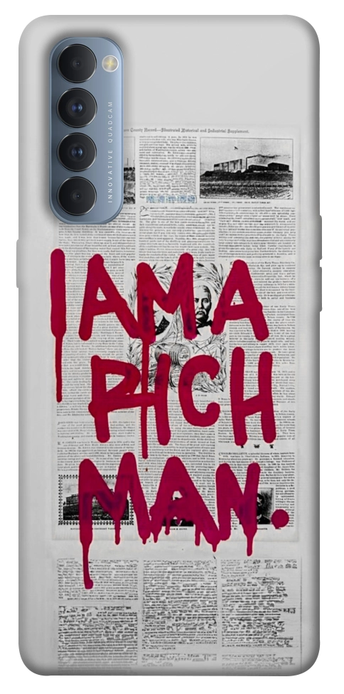 Чехол Mom I am a rich man для Oppo Reno 4 Pro