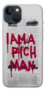 Чохол Mom I am a rich man для iPhone 13