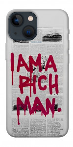 Чохол Mom I am a rich man для iPhone 13 mini