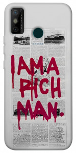 Чехол Mom I am a rich man для TECNO Spark 6 Go