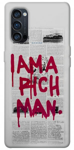 Чехол Mom I am a rich man для Oppo Reno 4 Pro 5G