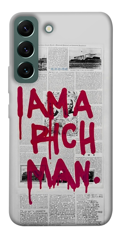 Чехол Mom I am a rich man для Galaxy S22