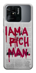 Чохол Mom I am a rich man для Xiaomi Redmi 10C