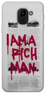 Чехол Mom I am a rich man для Galaxy J6 (2018)