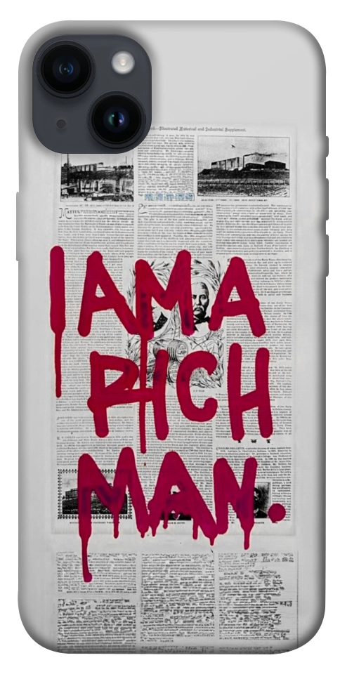 Чехол Mom I am a rich man для iPhone 14 Plus