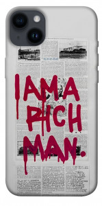 Чехол Mom I am a rich man для iPhone 14 Plus