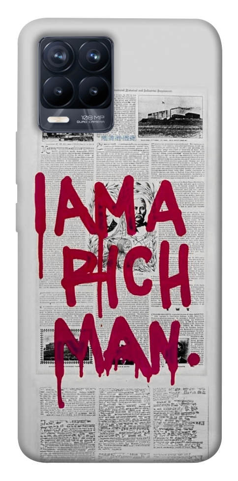Чехол Mom I am a rich man для Realme 8
