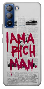 Чохол Mom I am a rich man для TECNO Pop 5 Pro