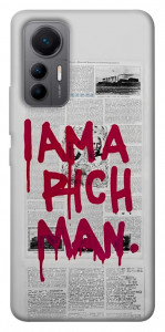 Чехол Mom I am a rich man для Xiaomi 12 Lite