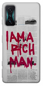 Чехол Mom I am a rich man для Xiaomi Redmi K50 Gaming