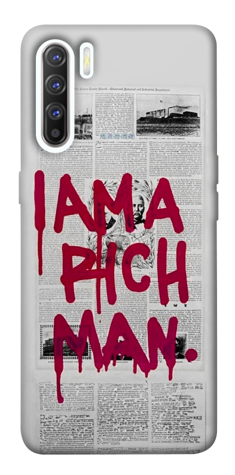 Чехол Mom I am a rich man для Oppo Reno 3