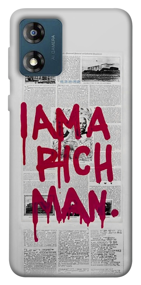 Чехол Mom I am a rich man для Motorola Moto E13