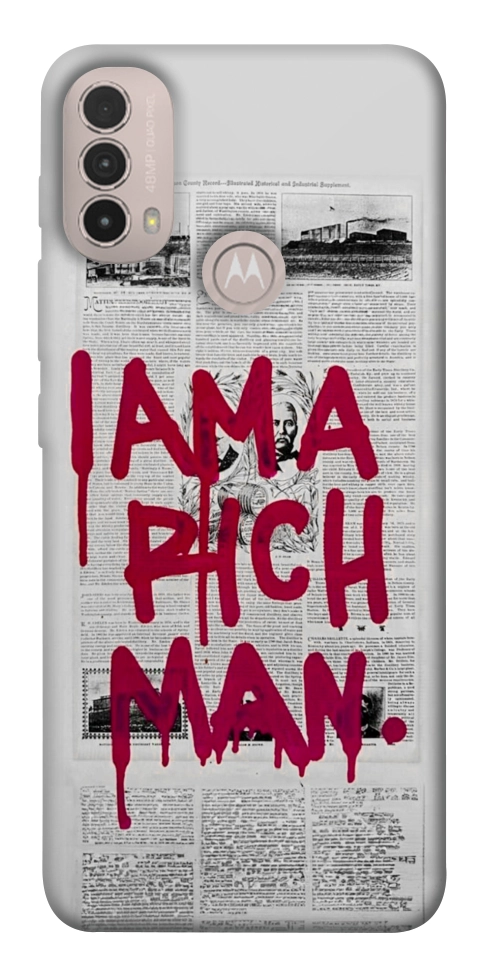 Чехол Mom I am a rich man для Motorola Moto E40