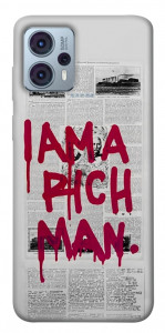 Чехол Mom I am a rich man для Motorola Moto G23