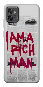 Чехол Mom I am a rich man для Motorola Moto G32