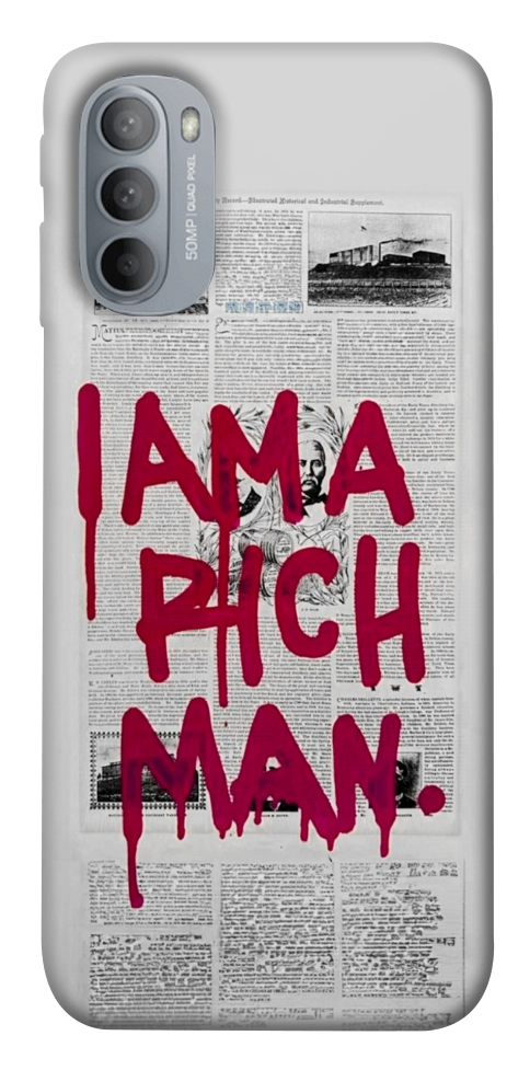Чехол Mom I am a rich man для Motorola Moto G31