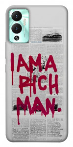 Чехол Mom I am a rich man для Infinix Hot 12 Play
