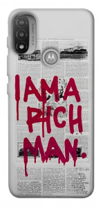 Чехол Mom I am a rich man для Motorola Moto E20