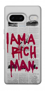 Чехол Mom I am a rich man для Google Pixel 7