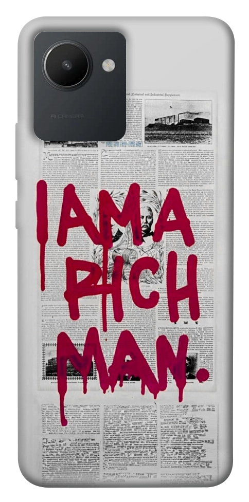 Чехол Mom I am a rich man для Realme C30s
