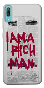 Чехол Mom I am a rich man для Huawei Y6 Pro (2019)