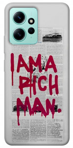Чехол Mom I am a rich man для Xiaomi Redmi Note 12 4G