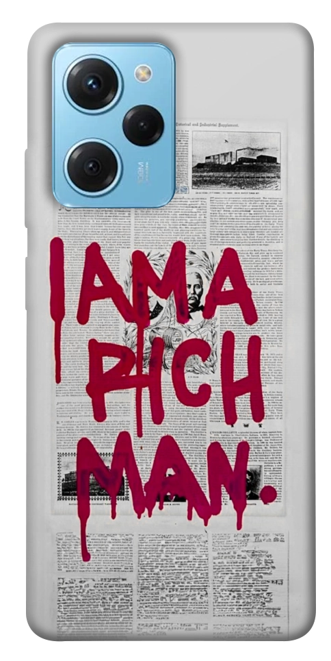 Чехол Mom I am a rich man для Xiaomi Poco X5 Pro 5G