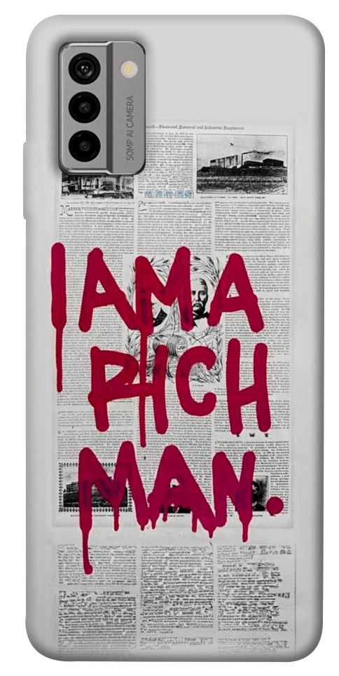 Чехол Mom I am a rich man для Nokia G22