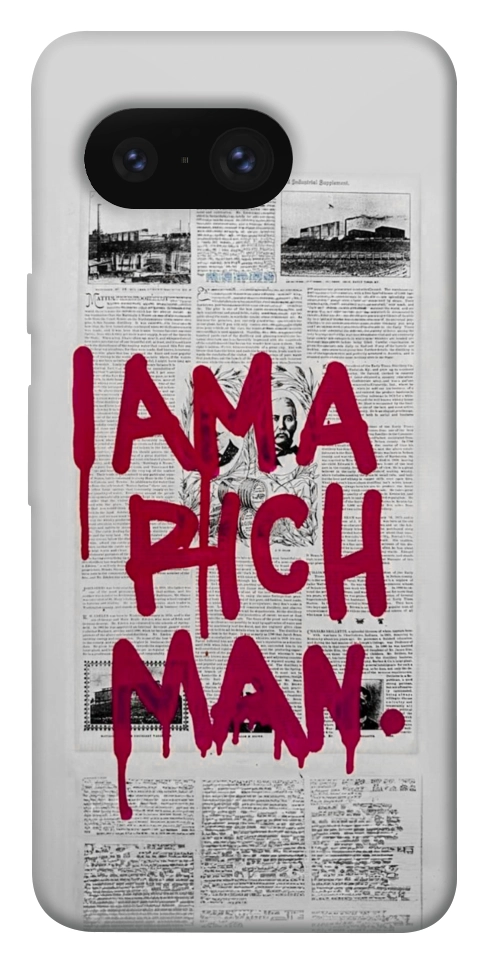 Чехол Mom I am a rich man для Google Pixel 8