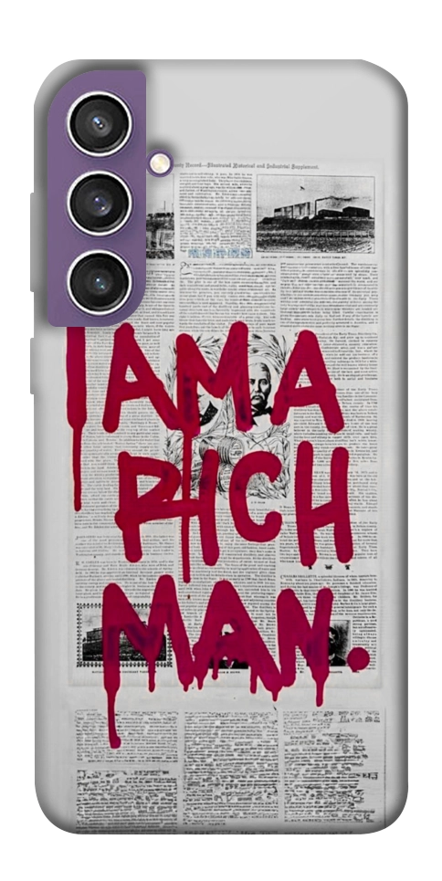Чохол Mom I am a rich man для Galaxy S23 FE